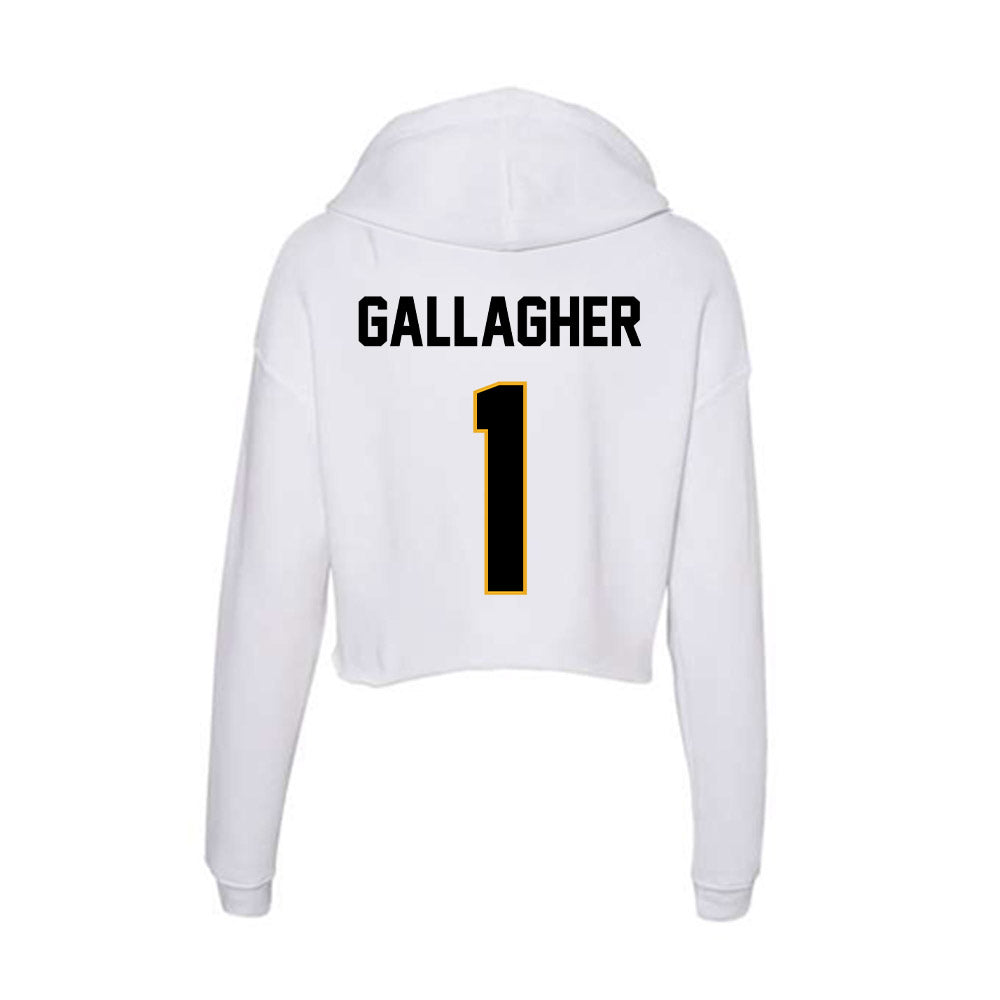 Missouri - NCAA Softball : Maddie Gallagher - Women's Crop Fleece Hoodie-1