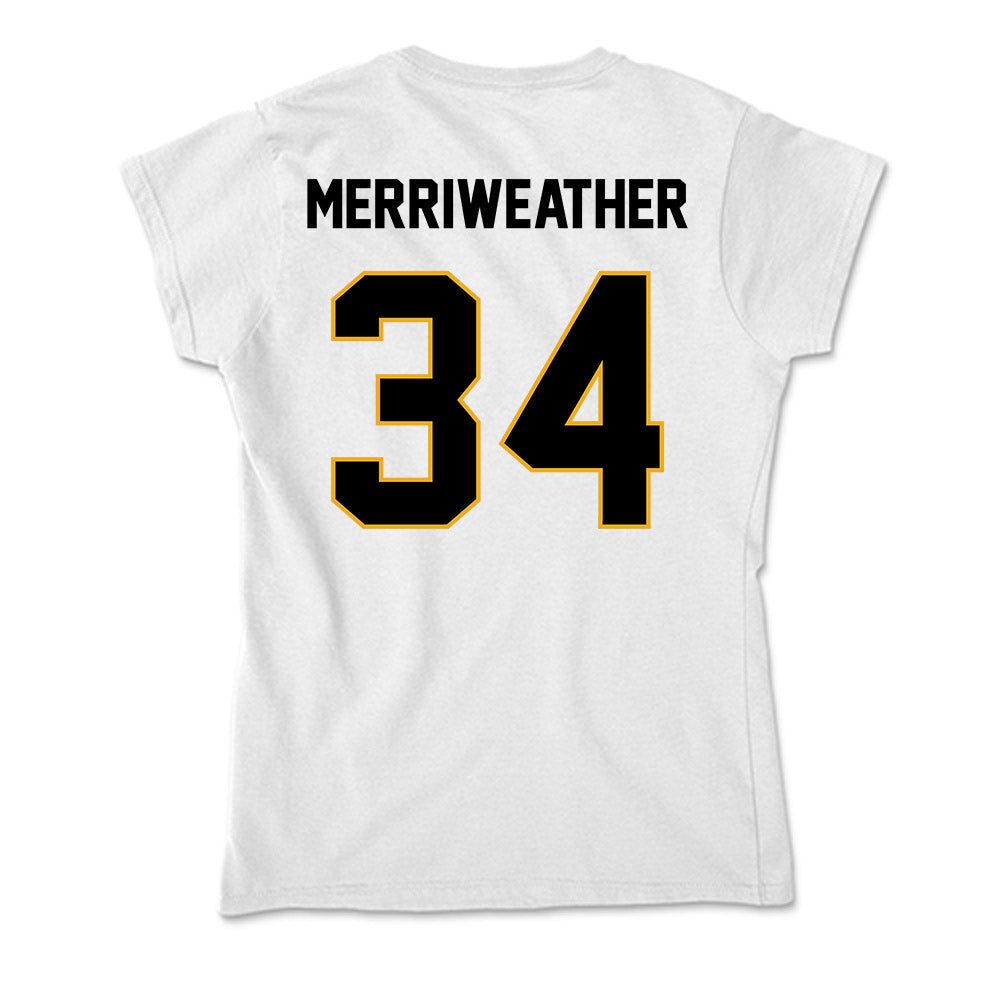 Missouri - NCAA Football : Ricardo Merriweather - Soft Style Women’s T-Shirt-1