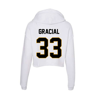 Missouri - NCAA Football : Marquis Gracial - Women's Crop Fleece Hoodie-1