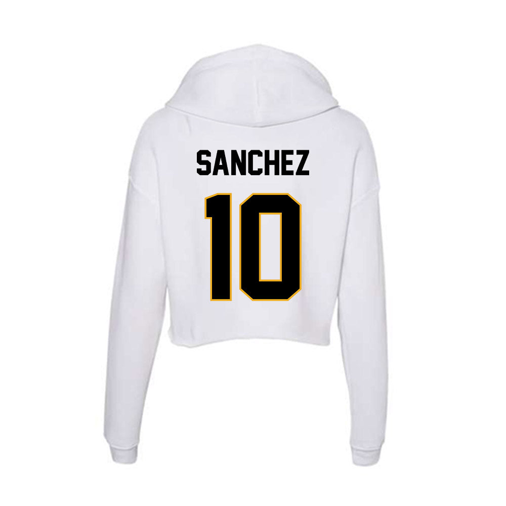 Missouri - NCAA Men's Basketball : Jeremy Sanchez - Women's Crop Fleece Hoodie-1