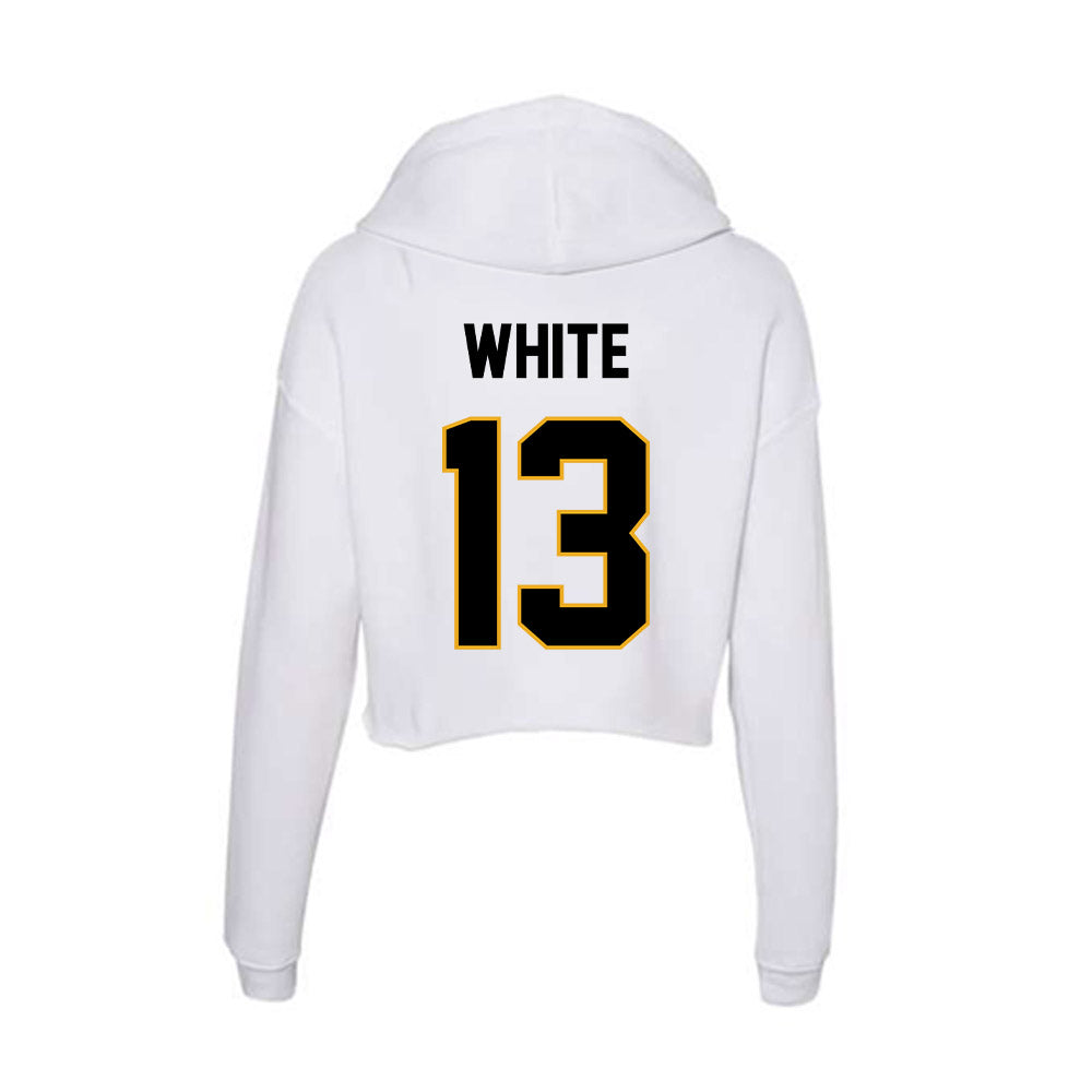 Missouri - NCAA Women's Volleyball : Sarah White - Women's Crop Fleece Hoodie-1