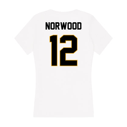 Missouri - NCAA Football : Dreyden Norwood - Women's V-Neck T-Shirt-1