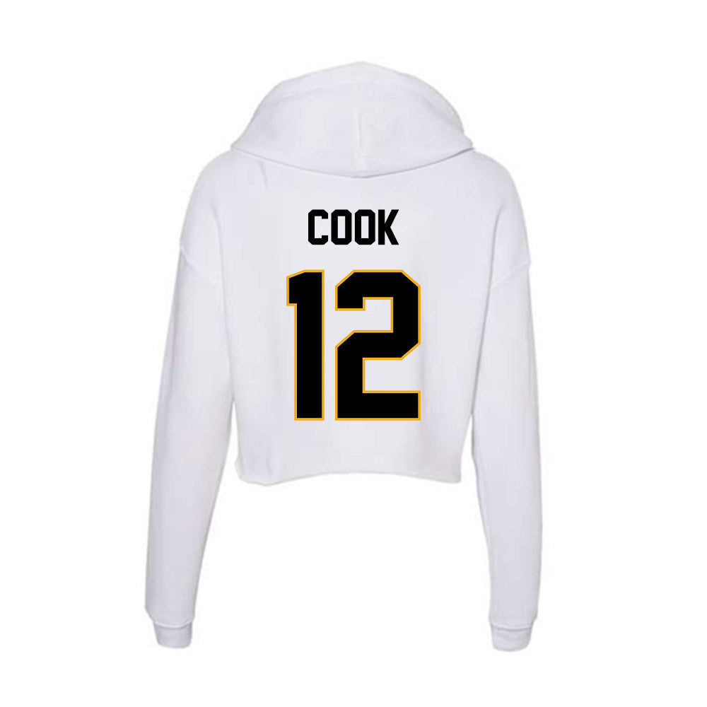 Missouri - NCAA Football : Brady Cook - Women's Crop Fleece Hoodie-1