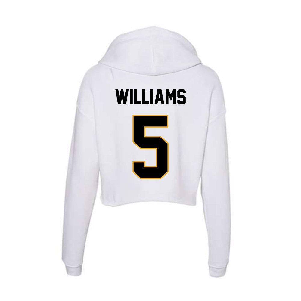 Missouri - NCAA Football : Kristian Williams - Women's Crop Fleece Hoodie-1