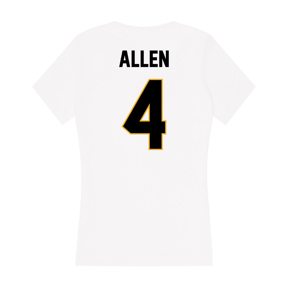 Missouri - NCAA Men's Basketball : Marcus Allen - Women's V-Neck T-Shirt-1