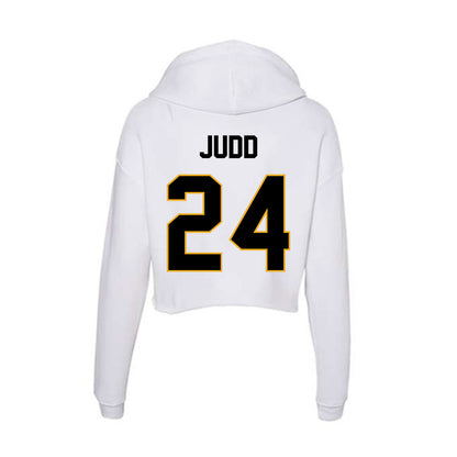 Missouri - NCAA Women's Basketball : Ashton Judd - Women's Crop Fleece Hoodie-1