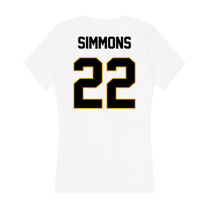 Missouri - NCAA Women's Soccer : Kylee Simmons - Women's V-Neck T-Shirt-1