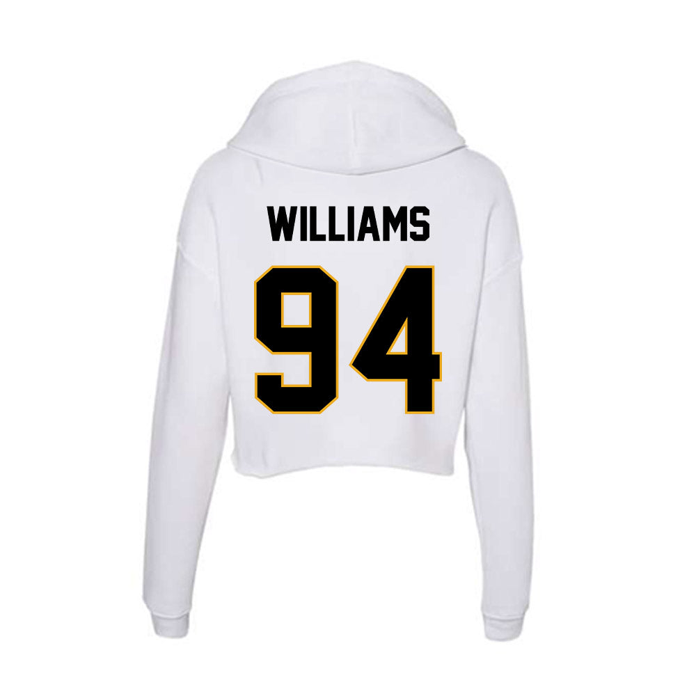 Missouri - NCAA Football : Samuel Williams - Women's Crop Fleece Hoodie-1