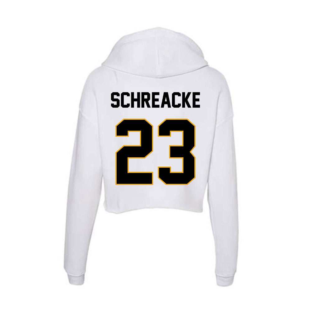 Missouri - NCAA Women's Basketball : Abbey Schreacke - Women's Crop Fleece Hoodie-1