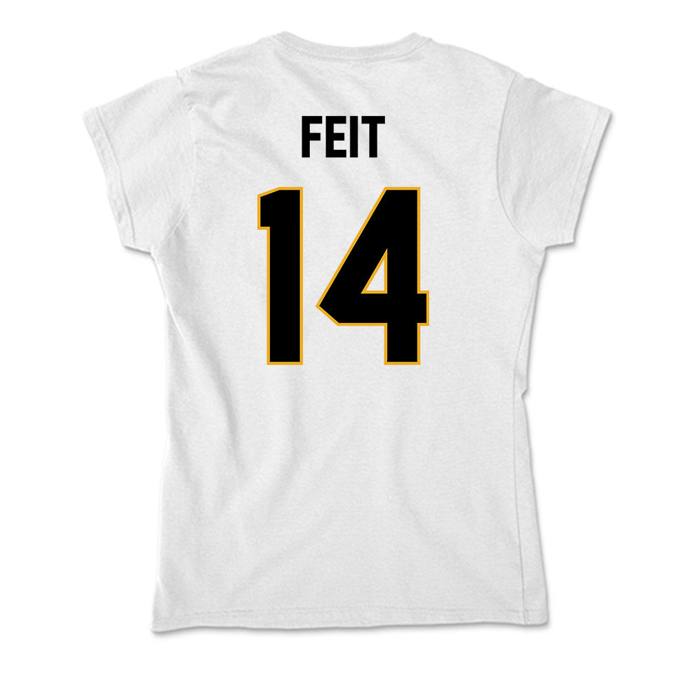 Missouri - NCAA Women's Basketball : Abby Feit - Soft Style Women’s T-Shirt-1