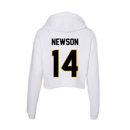 Missouri - NCAA Football : Triston Newson - Women's Crop Fleece Hoodie-1