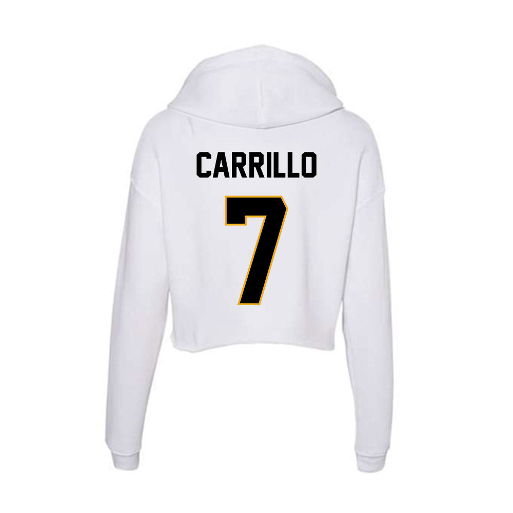 Missouri - NCAA Women's Soccer : Isabella Carrillo - Women's Crop Fleece Hoodie-1