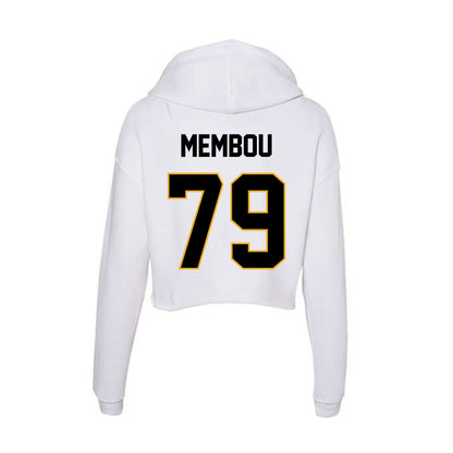 Missouri - NCAA Football : Armand Membou - Women's Crop Fleece Hoodie-1