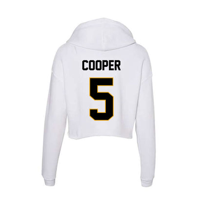 Missouri - NCAA Football : Mookie Cooper - Women's Crop Fleece Hoodie-1