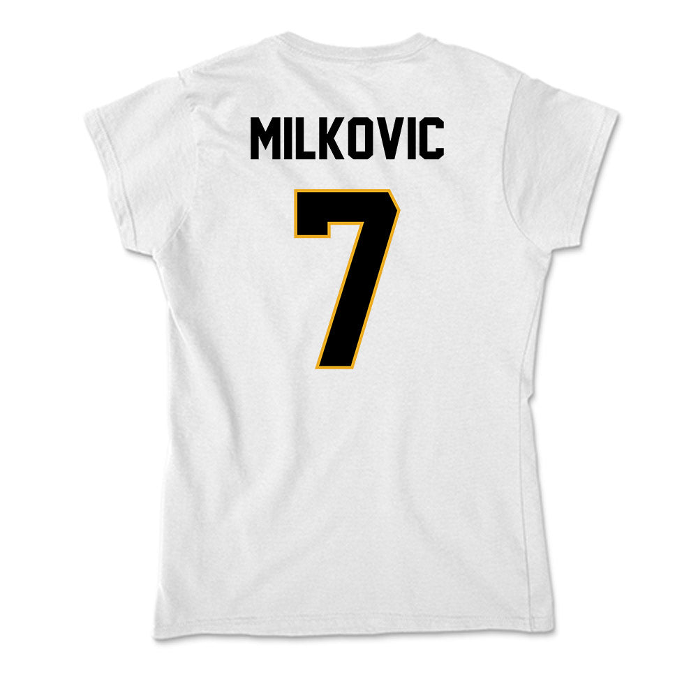 Missouri - NCAA Women's Basketball : Lucija Milkovic - Soft Style Women’s T-Shirt-1