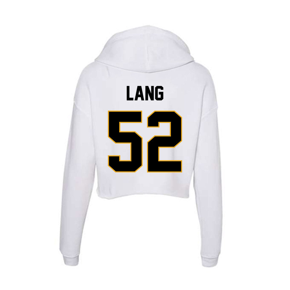 Missouri - NCAA Football : Jahkai Lang - Women's Crop Fleece Hoodie-1