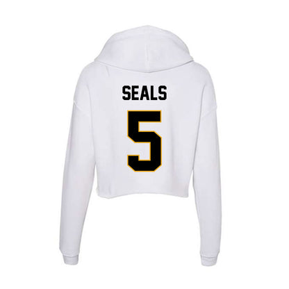 Missouri - NCAA Baseball : Pierre Seals - Women's Crop Fleece Hoodie-1