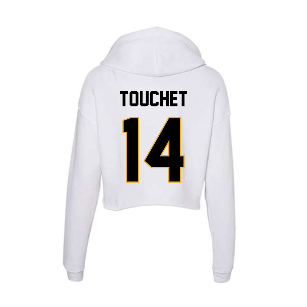 Missouri - NCAA Softball : Nathalie Touchet - Women's Crop Fleece Hoodie-1