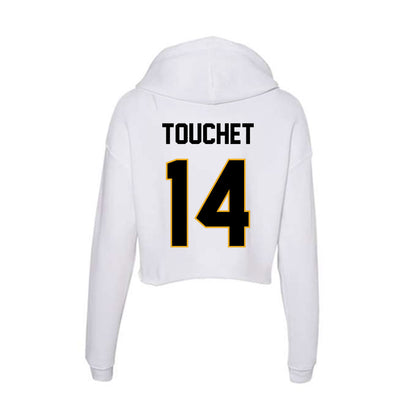 Missouri - NCAA Softball : Nathalie Touchet - Women's Crop Fleece Hoodie-1