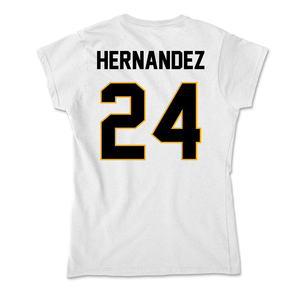 Missouri - NCAA Baseball : Jedier Hernandez - Soft Style Women’s T-Shirt-1