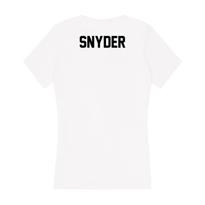 Missouri - NCAA Men's Golf : Brock Snyder - Women's V-Neck T-Shirt-1