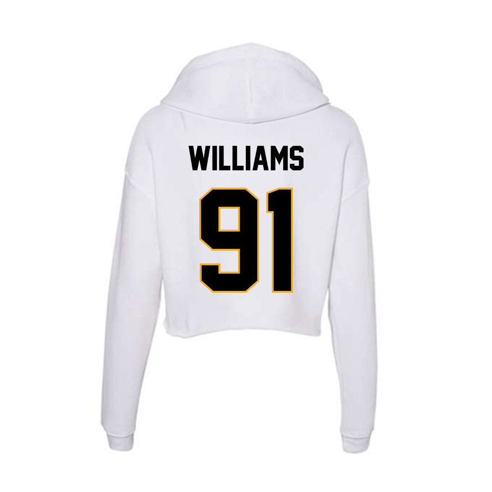 Missouri - NCAA Football : Elias Williams - Women's Crop Fleece Hoodie-1