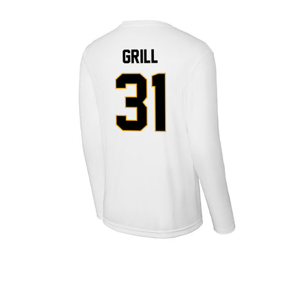 Missouri - NCAA Men's Basketball : Caleb Grill - Activewear Long Sleeve T-Shirt-1