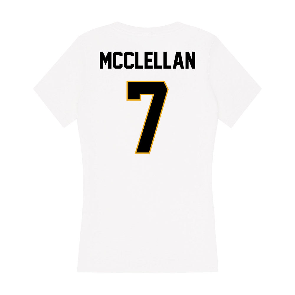 Missouri - NCAA Football : Chris McClellan - Women's V-Neck T-Shirt-1