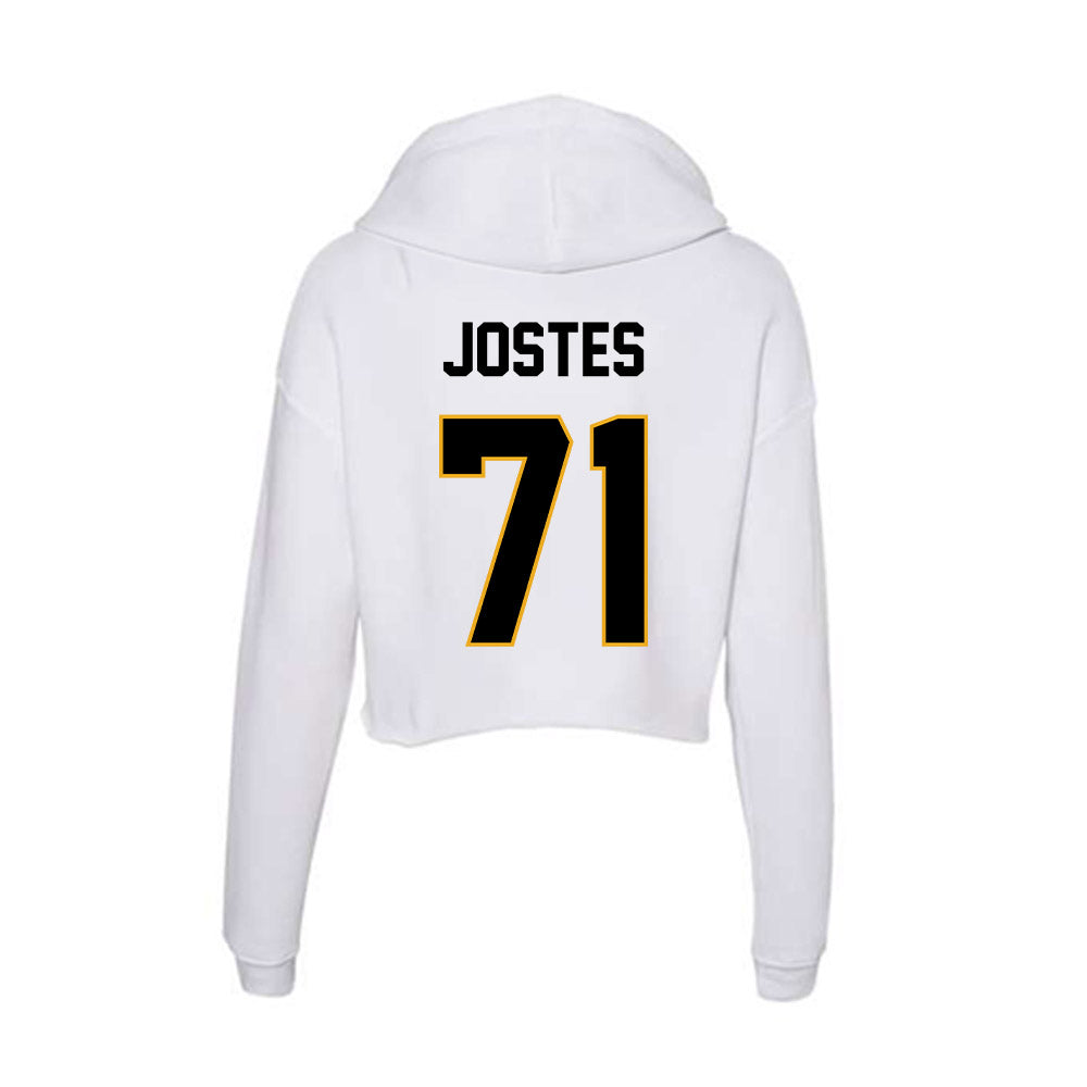 Missouri - NCAA Football : Ryan Jostes - Women's Crop Fleece Hoodie-1