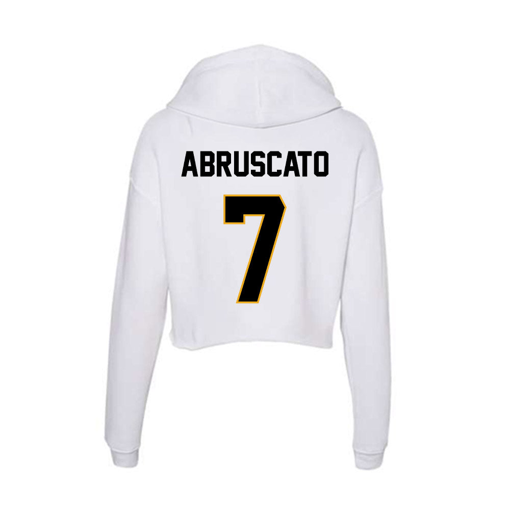 Missouri - NCAA Softball : Stefania Abruscato - Women's Crop Fleece Hoodie-1