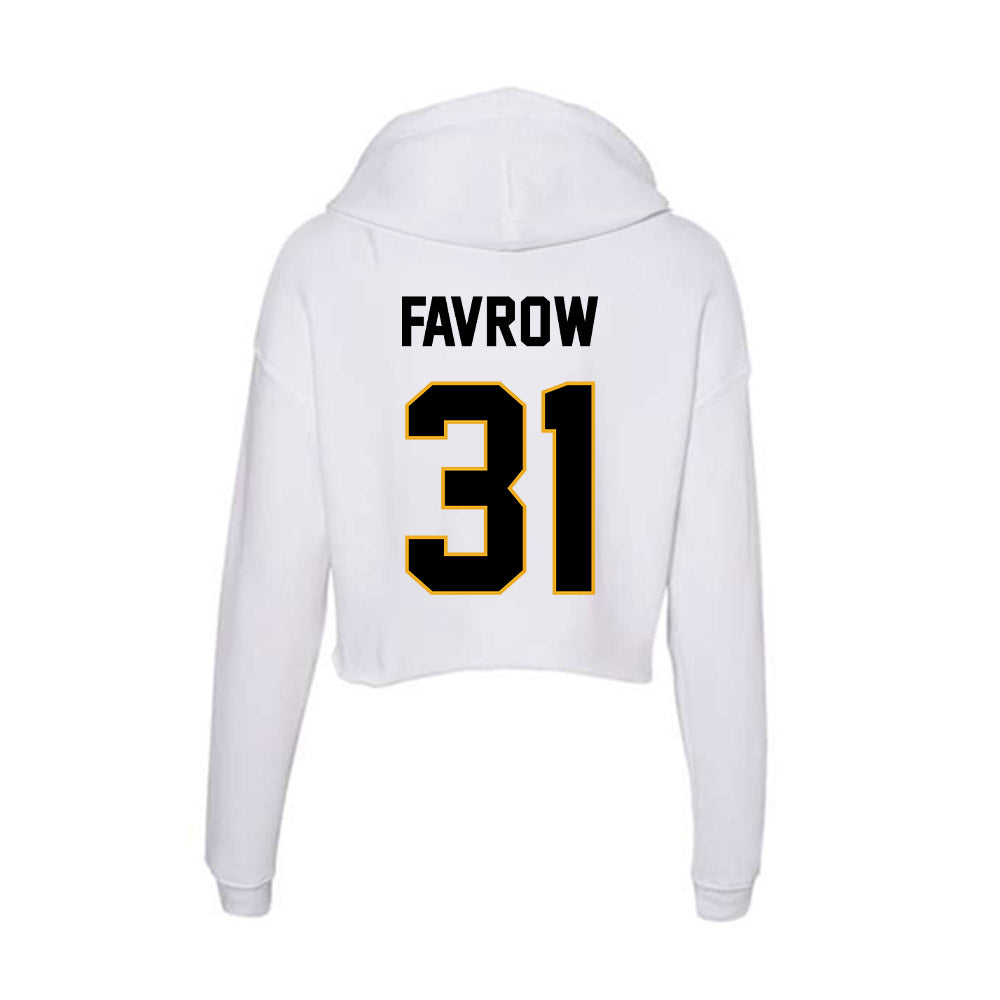 Missouri - NCAA Football : Anthony Favrow - Women's Crop Fleece Hoodie-1