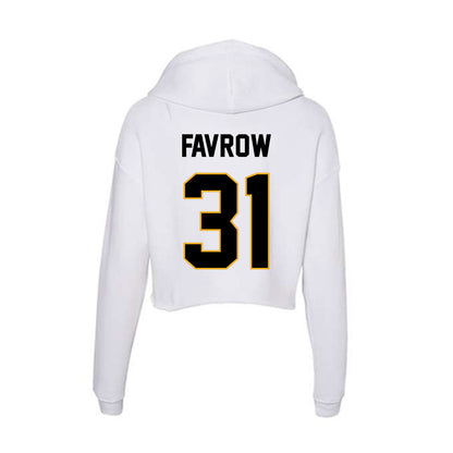 Missouri - NCAA Football : Anthony Favrow - Women's Crop Fleece Hoodie-1