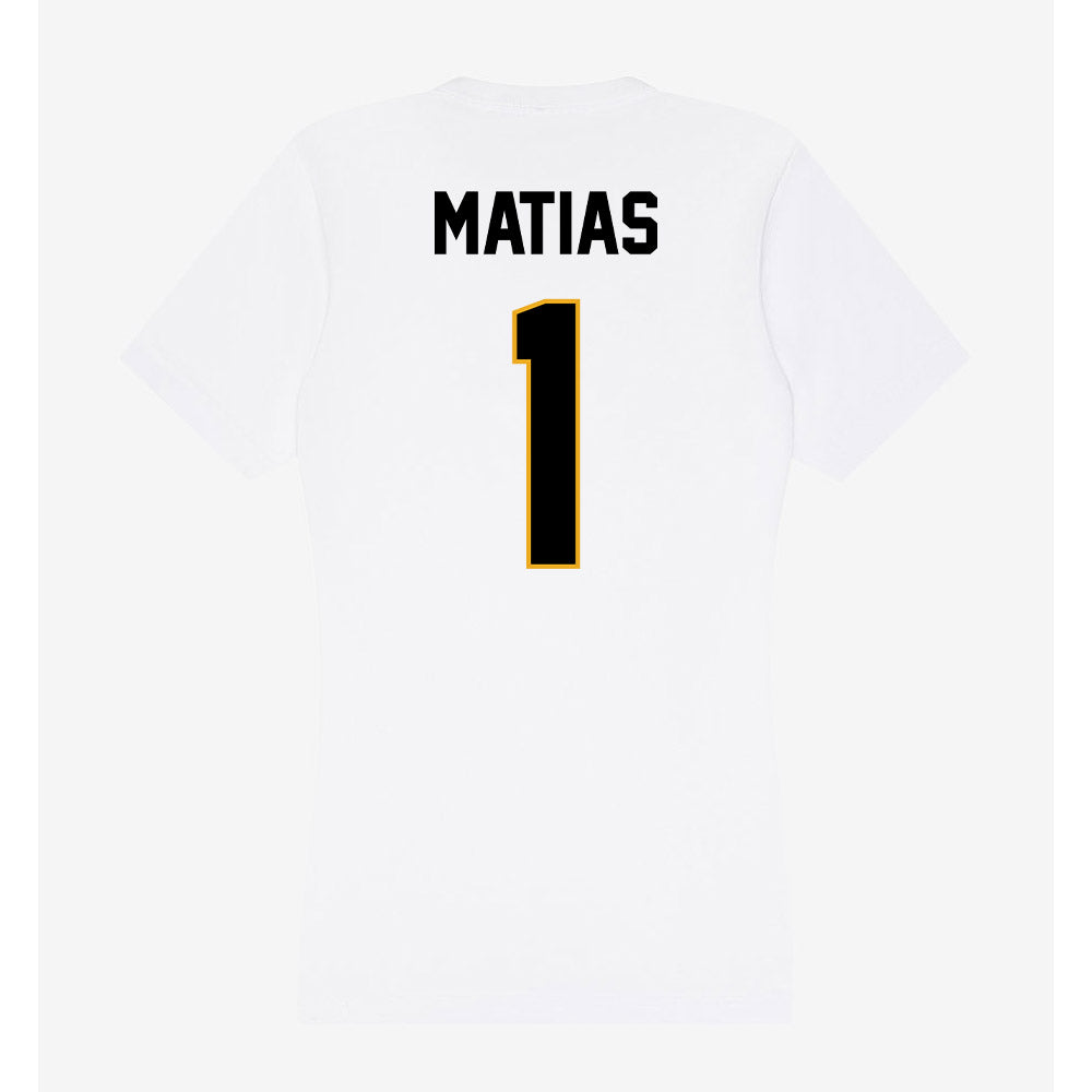 Missouri - NCAA Women's Volleyball : Zoey Matias - Women's V-Neck T-Shirt-1