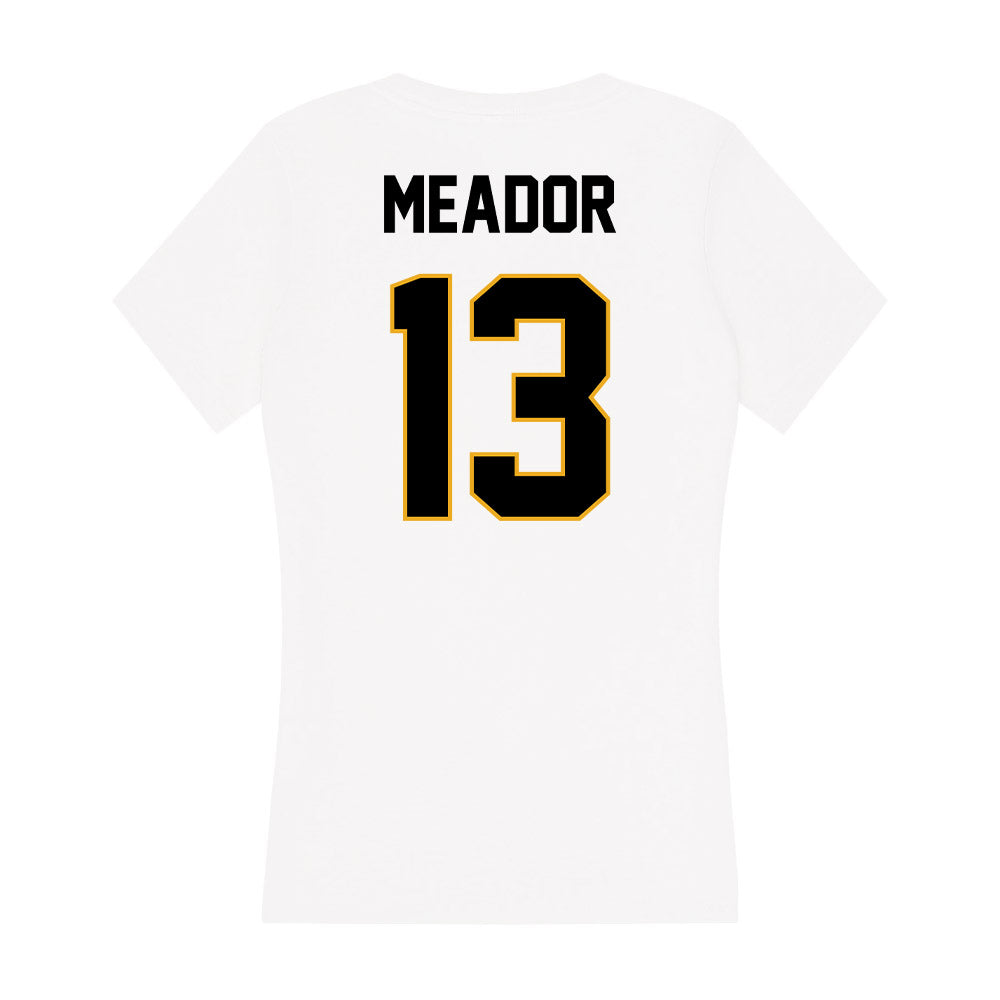 Missouri - NCAA Women's Soccer : Morgan Meador - Women's V-Neck T-Shirt-1