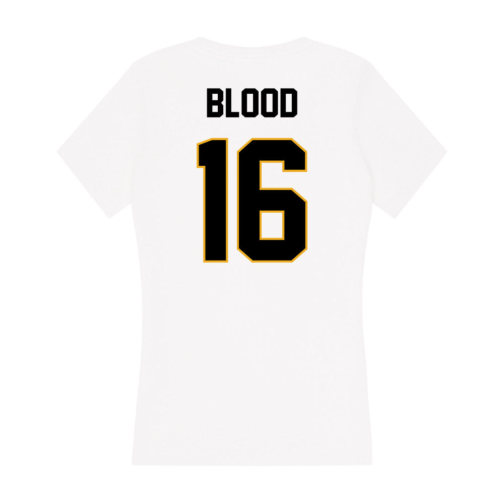 Missouri - NCAA Football : Daniel Blood - Women's V-Neck T-Shirt-1