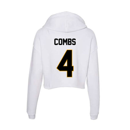 Missouri - NCAA Women's Soccer : Callaway Combs - Women's Crop Fleece Hoodie-1
