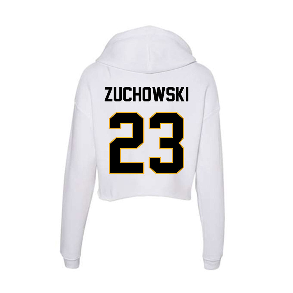 Missouri - NCAA Women's Soccer : Elena Zuchowski - Women's Crop Fleece Hoodie-1