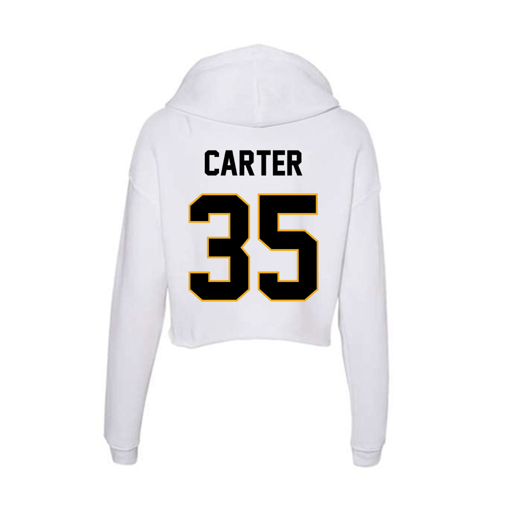 Missouri - NCAA Men's Basketball : Noah Carter - Women's Crop Fleece Hoodie-1