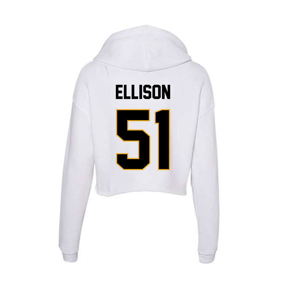 Missouri - NCAA Football : Tyson Ellison - Women's Crop Fleece Hoodie-1