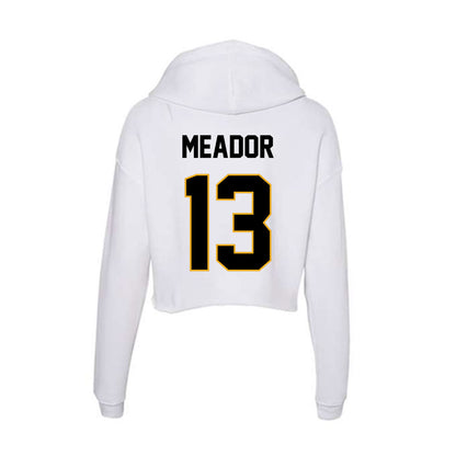 Missouri - NCAA Women's Soccer : Morgan Meador - Women's Crop Fleece Hoodie-1