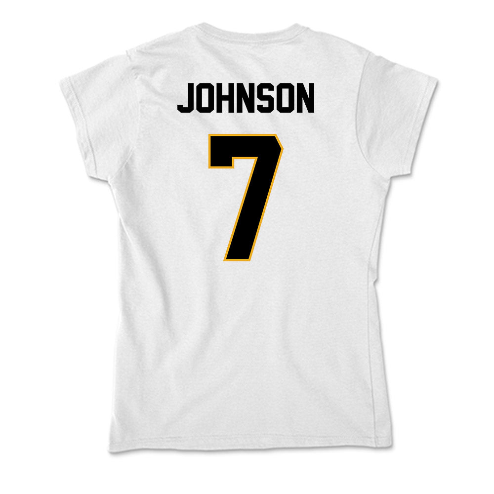 Missouri - NCAA Women's Volleyball : Kimani Johnson - Soft Style Women’s T-Shirt-1