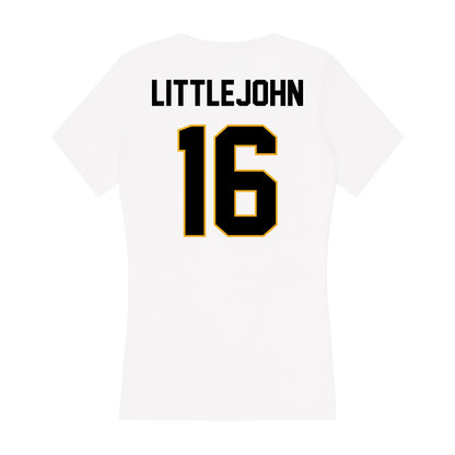 Missouri - NCAA Football : Brayshawn Littlejohn - Women's V-Neck T-Shirt-1