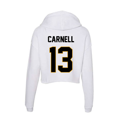 Missouri - NCAA Football : Daylan Carnell - Women's Crop Fleece Hoodie-1