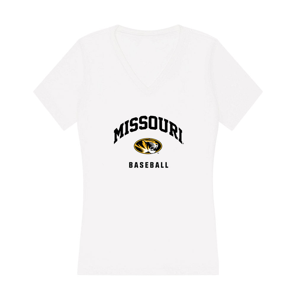 Missouri - NCAA Baseball : Isaiah Frost - Women's V-Neck T-Shirt-0