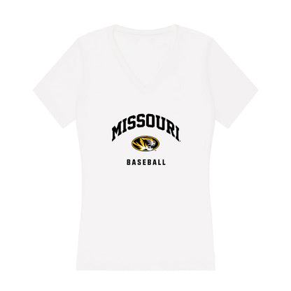 Missouri - NCAA Baseball : Isaiah Frost - Women's V-Neck T-Shirt-0