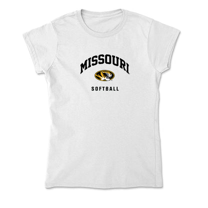 Missouri - NCAA Softball : Saniya Hill - Soft Style Women’s T-Shirt-0