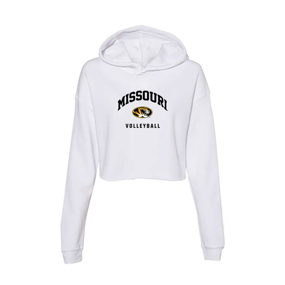 Missouri - NCAA Women's Volleyball : Morgan Isenberg - Women's Crop Fleece Hoodie-0