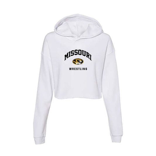 Missouri - NCAA Wrestling : Noah Surtin - Women's Crop Fleece Hoodie-0