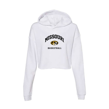 Missouri - NCAA Men's Basketball : Jeremy Sanchez - Women's Crop Fleece Hoodie-0