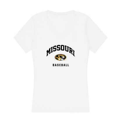Missouri - NCAA Baseball : Josh Kirchhoff - Women's V-Neck T-Shirt-0